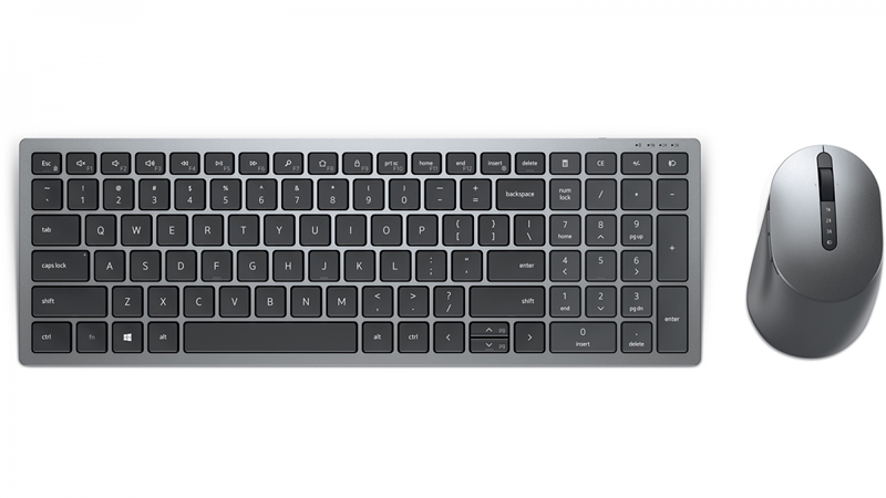 Dell KM7120W Wireless US tastatura + miš Siva - Slika 2