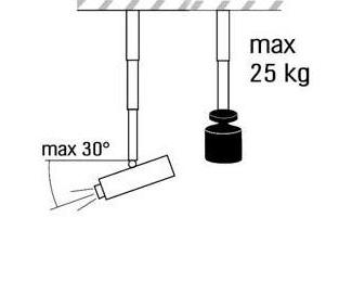 VEGA Plafonski nosac za projektor CM 25-930 - Slika 3