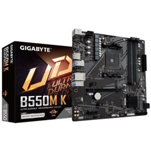 Gigabyte B550M K rev. 1.x