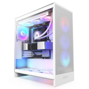 NZXT H7 Flow RGB White CM-H72FW-R1