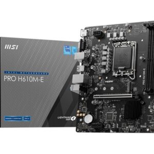 MSI PRO H610M-E