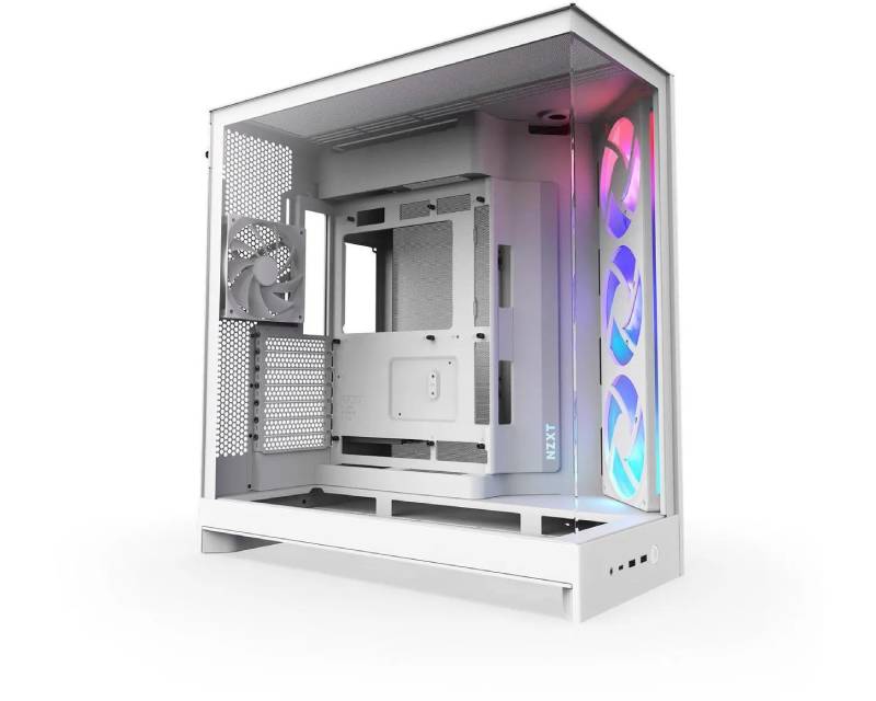 NZXT H9 Flow RGB Gaming White CM-H92FW-R1 - Slika 3