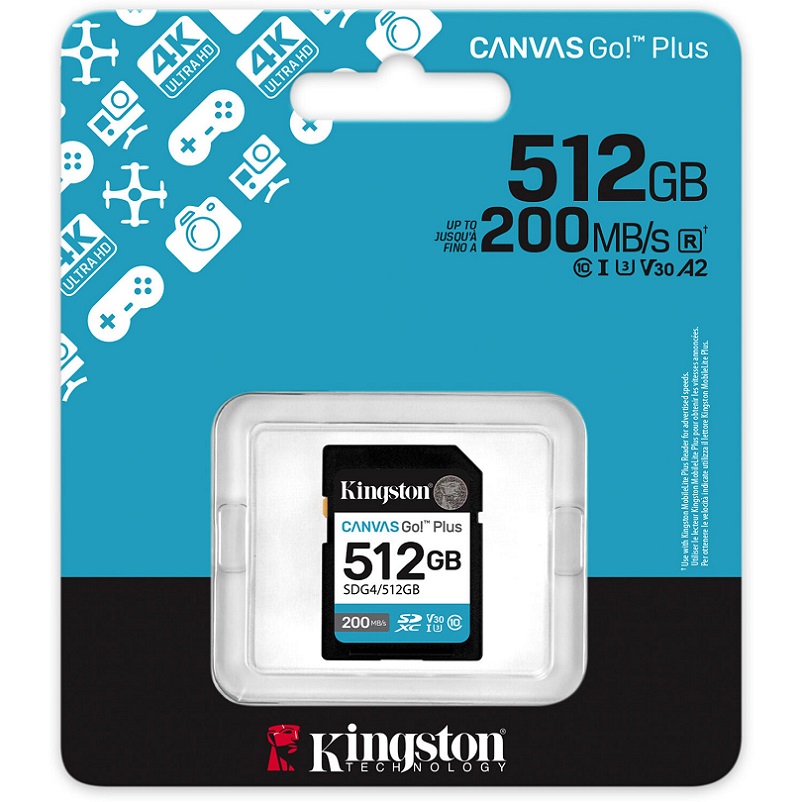 Kingston SD Card SDG4/512GB - Slika 2