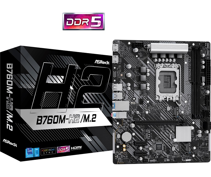 ASRock B760M-H2/M.2 D5