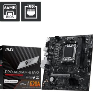 MSI PRO A620AM-B EVO