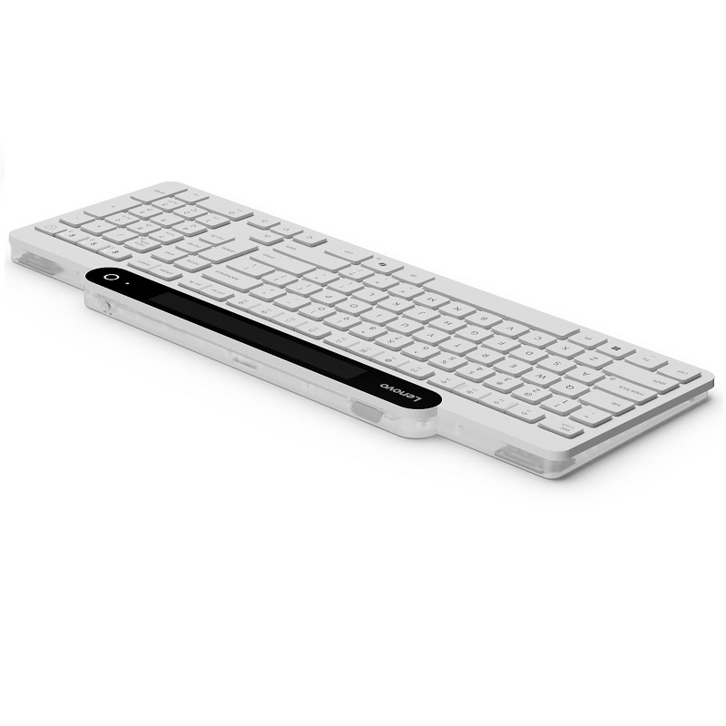 Lenovo 800 Self-Charging Bluetooth Keyboard White US (GY41R69601) - Slika 2