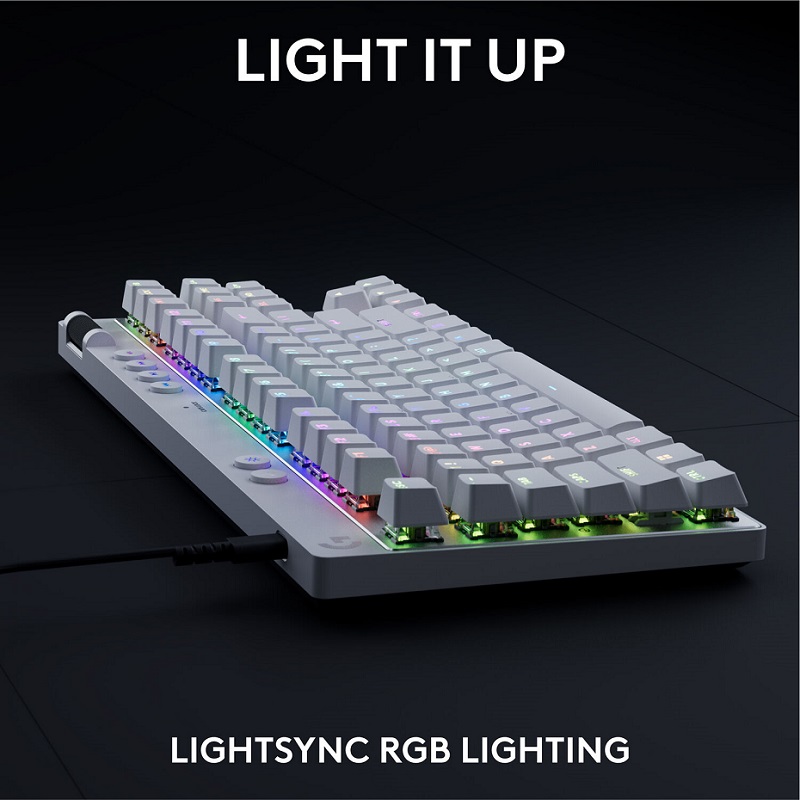 Logitech PRO X TKL RAPID Bela - Slika 3