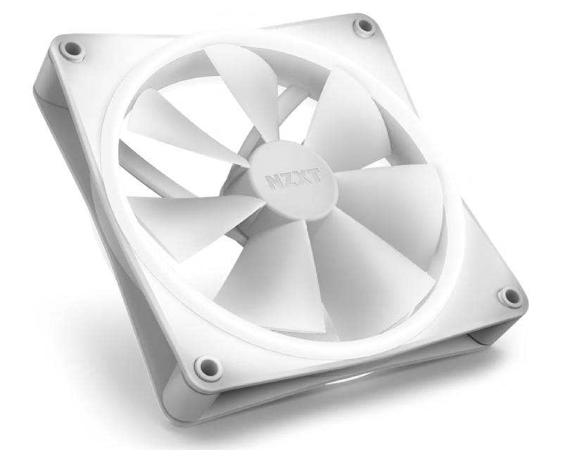 NZXT F140 RGB Duo Twin Pack 140mm White RF-D14DF-W1 - Slika 2
