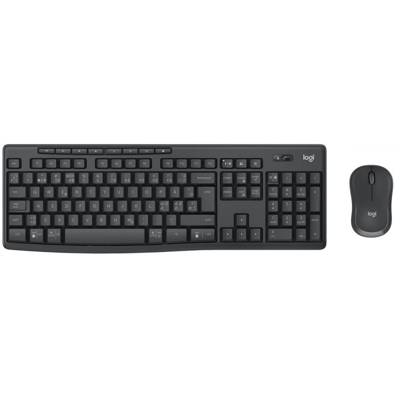 Logitech MK370 Wireless Desktop US Graphite