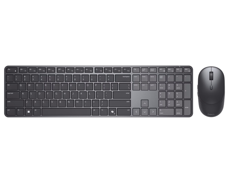 Dell KM726 Pro 7 Slim US tastatura + miš Black
