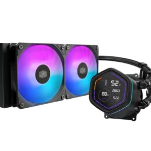 Cooler Master MasterLiquid Core Nex Digital 240 Black ARGB MLX-D24M-A18PA-RD