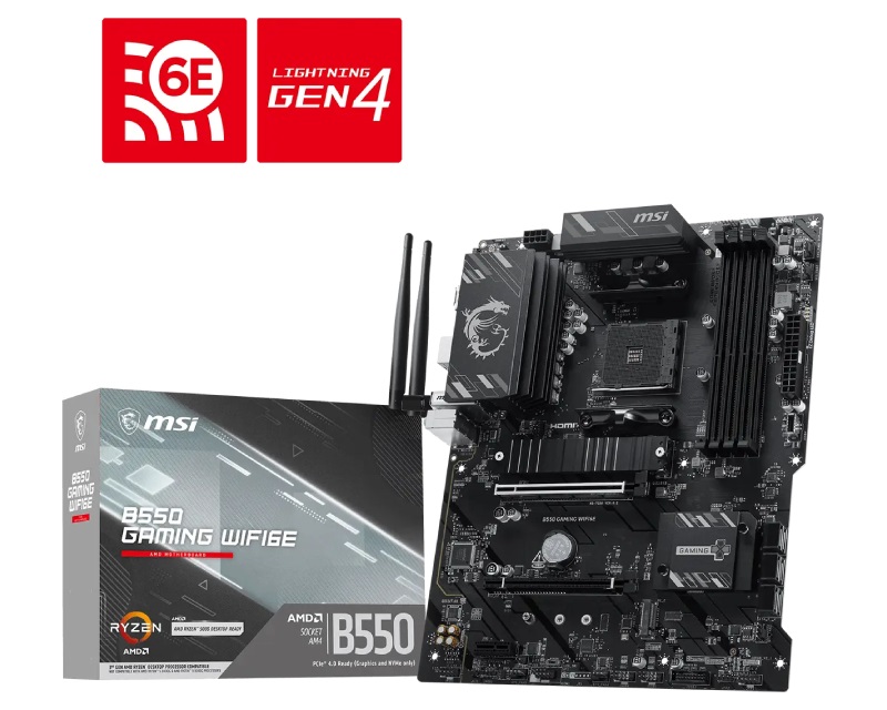 MSI B550 GAMING WIFI6E