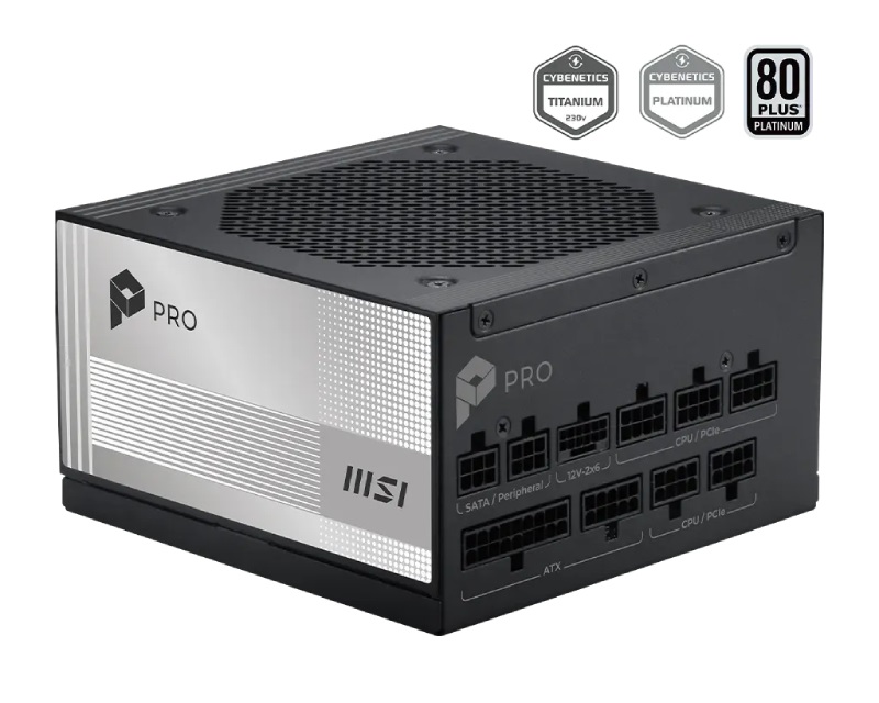 MSI PRO A1000PL PCIE5 1000W